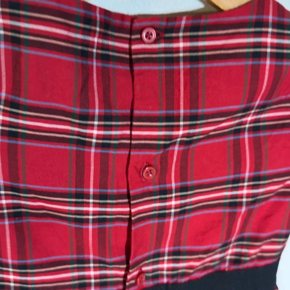 Carter's Girls Tartan Plaid Dress Size 3Toddler, with Petticoat